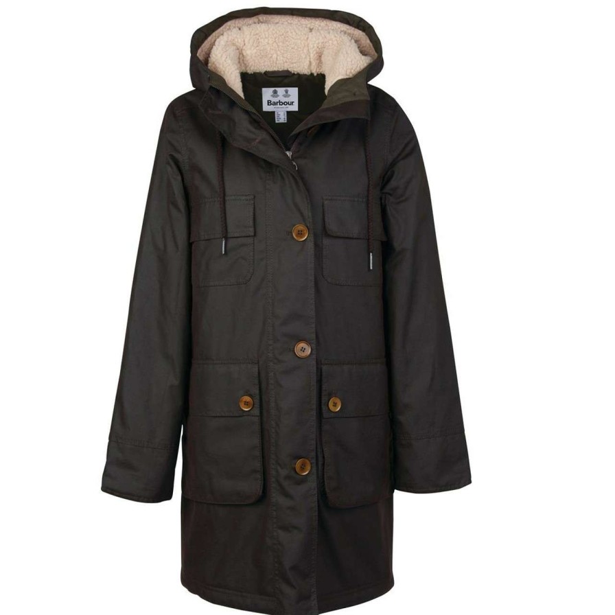 Jackets * | Cheap Barbour Womens Bethwin Wax Jacket