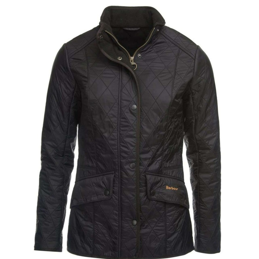 Jackets * | Lower Prices Barbour Womens Cavalry Polarquilt Jacket