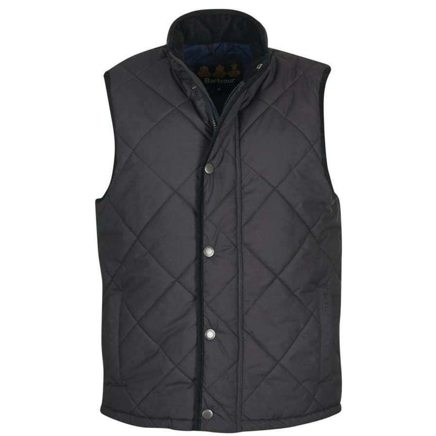 Clothing * | Lower Prices Barbour Mens Harley Gilet Sage/Classic