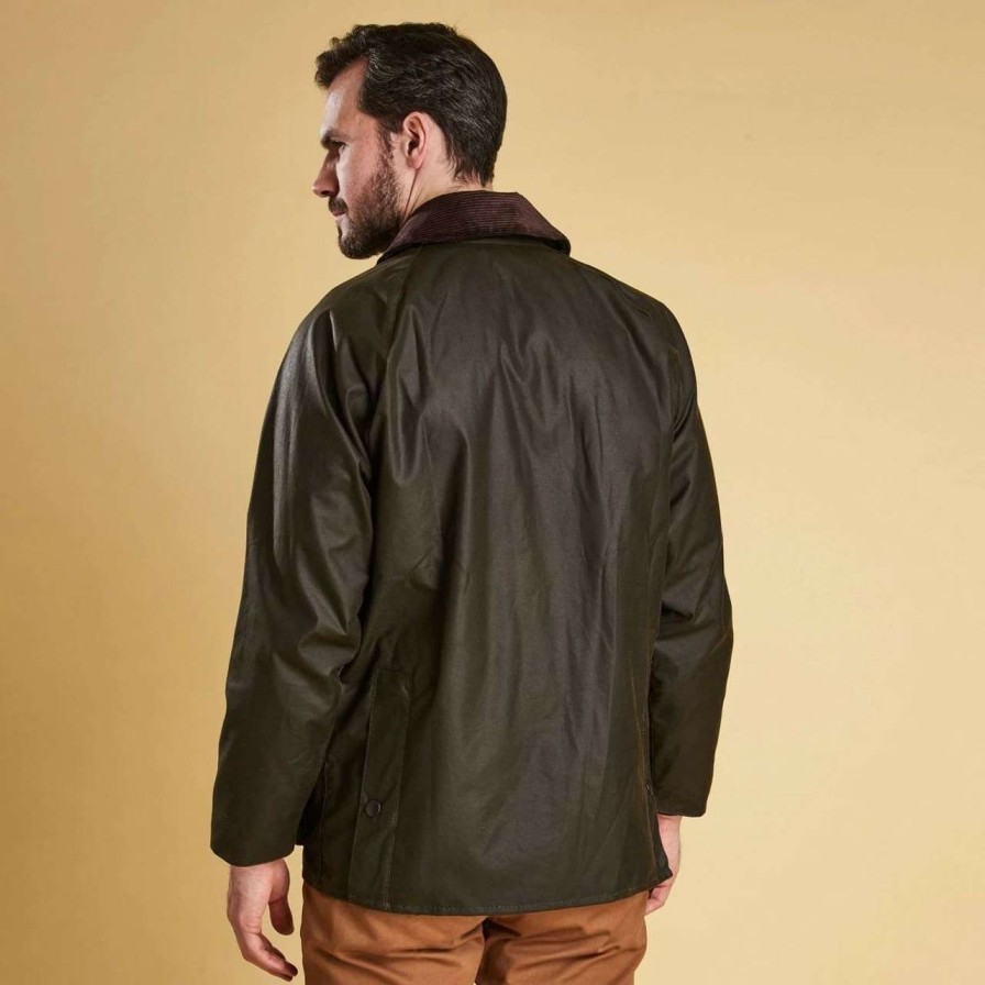 Jackets * | Online Sales Barbour Mens Classic Bedale Wax Jacket