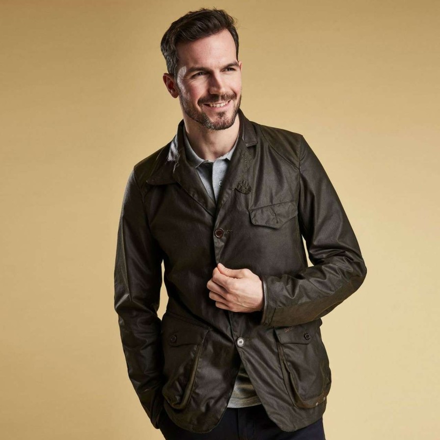 Jackets * | Best Quality Barbour Mens Beacon Sports Jacket