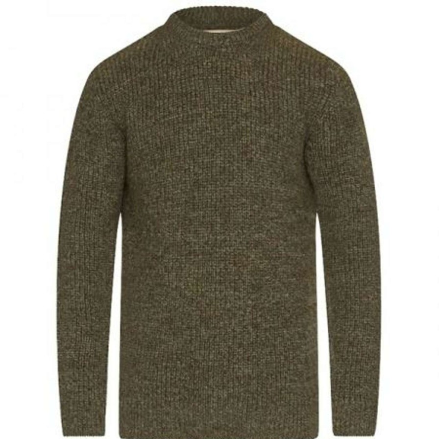 Clothing * | 100% Guarantee Barbour New Tyne Crew Neck Sweater