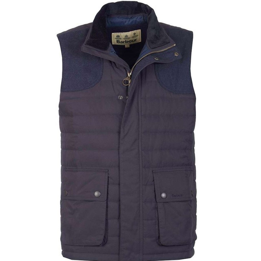 Clothing * | Online Sales Barbour Mens Bradford Gilet