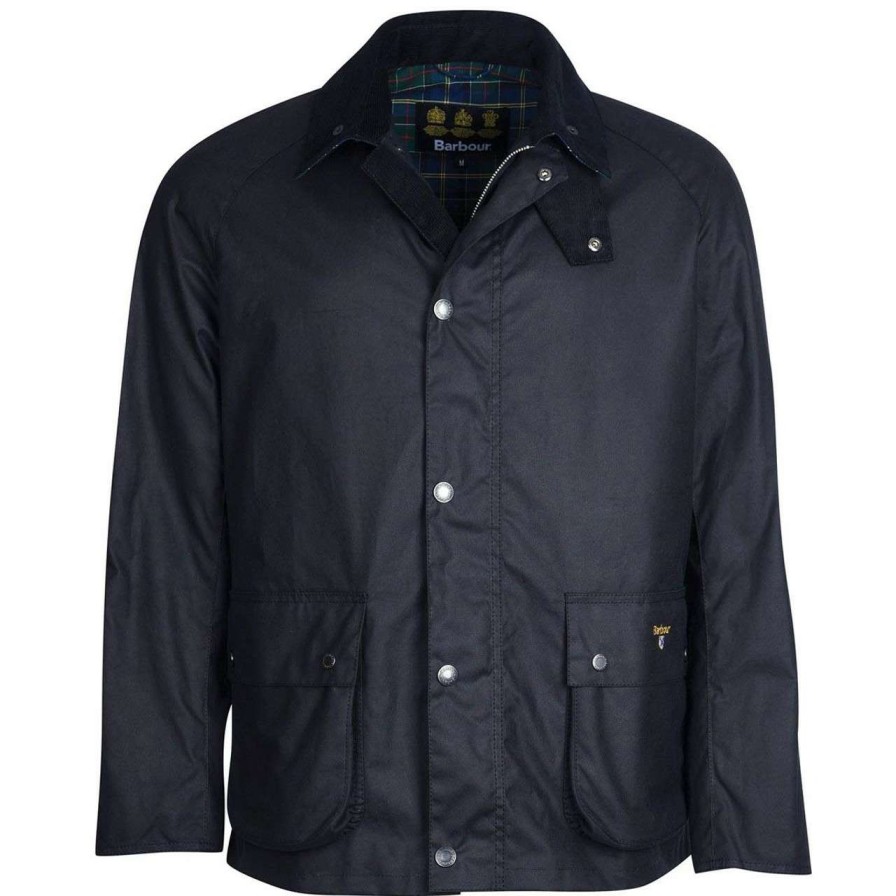 Jackets * | Discount Store Barbour Mens Crested Strathyre Wax Jacket