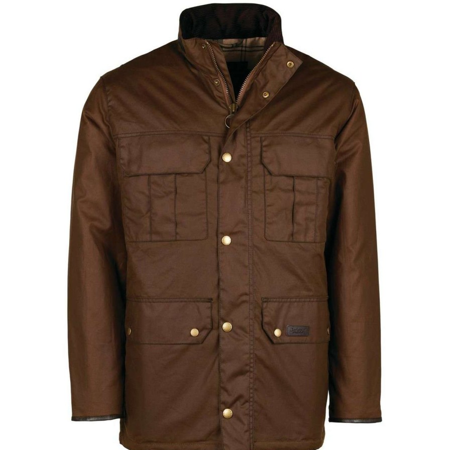 Jackets * | Best-Selling Barbour Mens Malcolm Wax Jacket