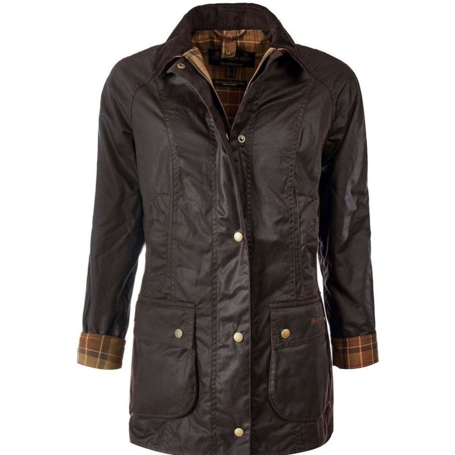 Jackets * | Bestsellers Barbour Womens Beadnell Wax Jacket