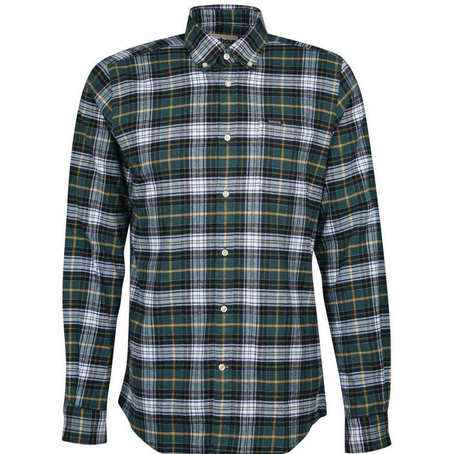 Clothing * | Best Price Barbour Mens Alderton Tailored Shirt