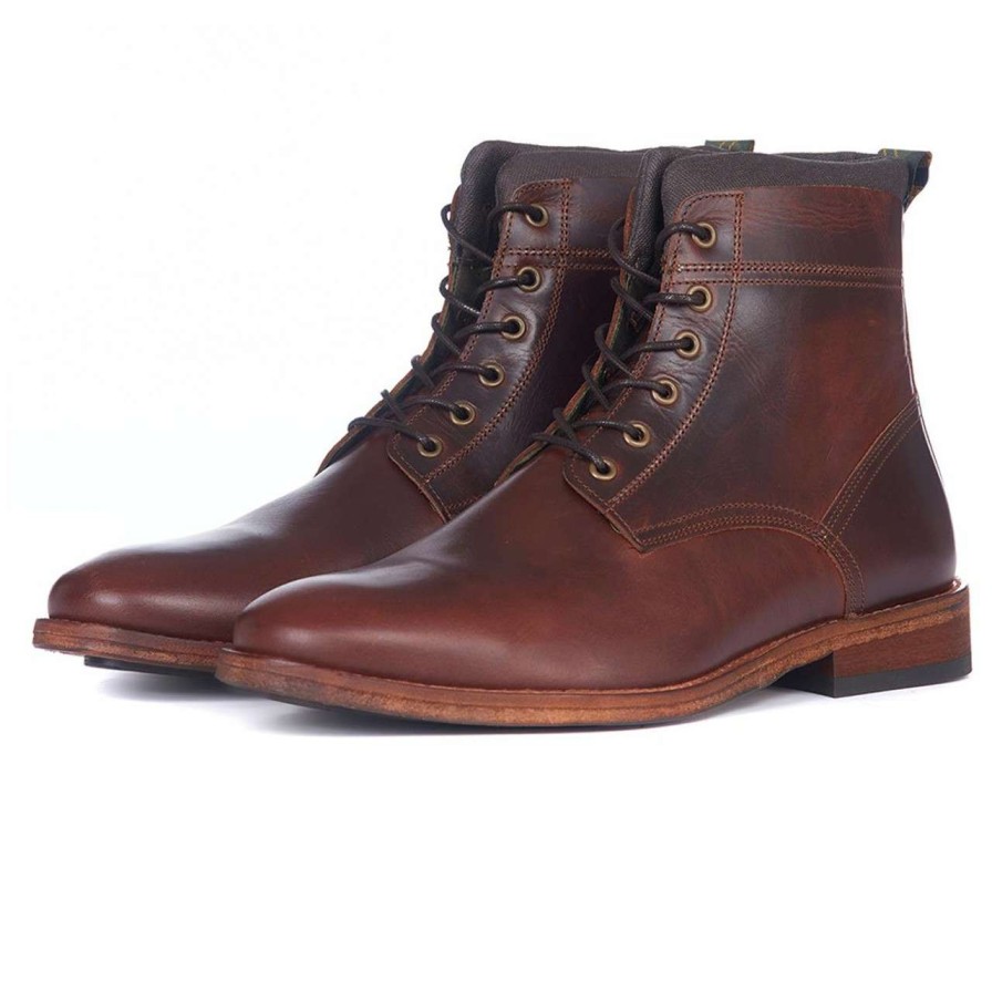 Footwear * | Online Store Barbour Mens Backworth Boots Black