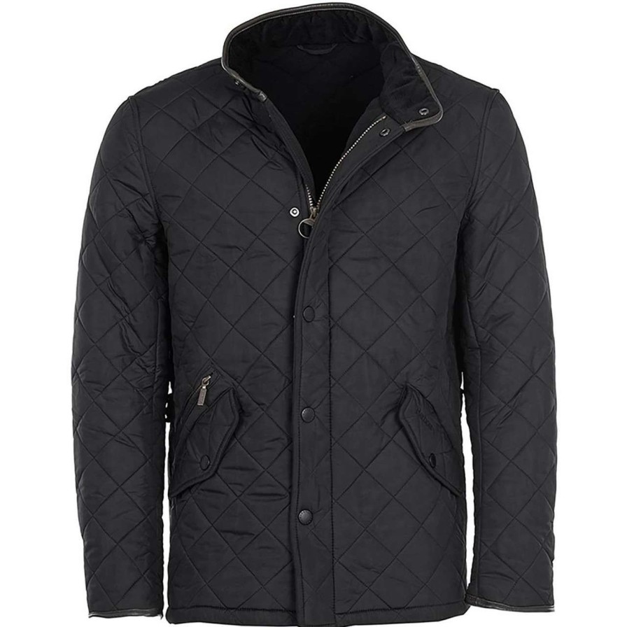 Jackets * | Discount Barbour Mens Powell Quilted Jacket