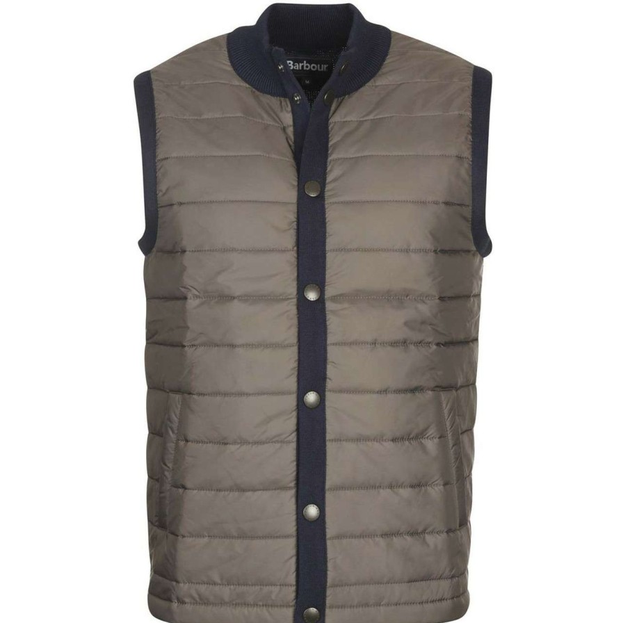 Clothing * | Discount Online Barbour Mens Essential Quilted Gilet