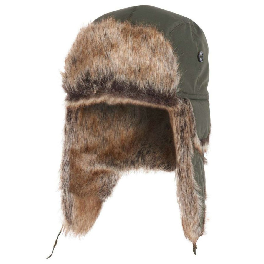 Accessories * | Discount Online Barbour Mens Cleadon Trapper Hat