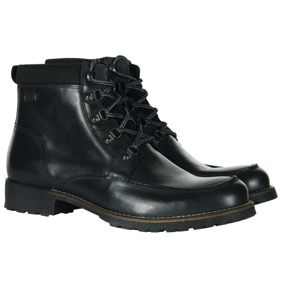 Footwear * | Discount Barbour International Mens Dekker Boots Brown