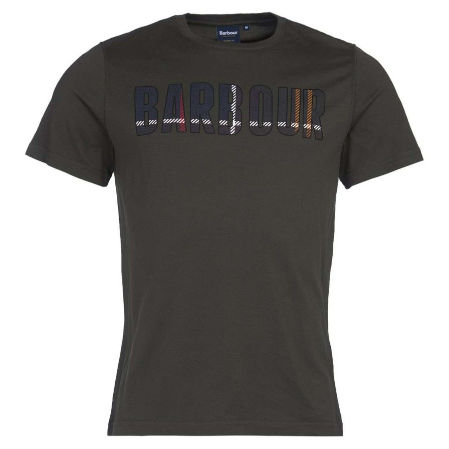 Clothing * | Quality Guarantee Barbour Mens Wallace Tee