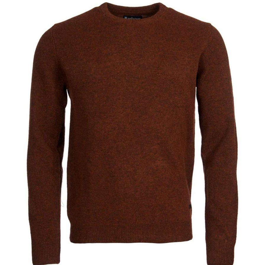 Clothing * | Closeout Sale Barbour Mens Patch Crew Neck Sweater