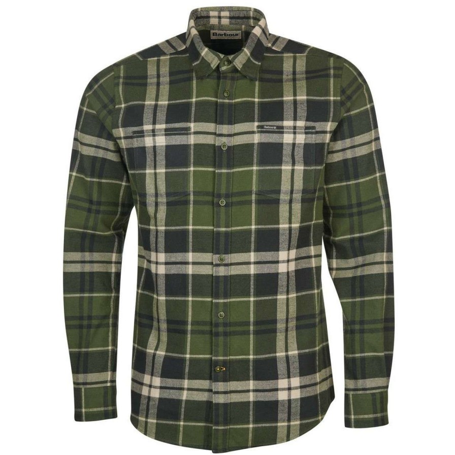 Clothing * | Cheap Barbour Mens Bidston Shirt