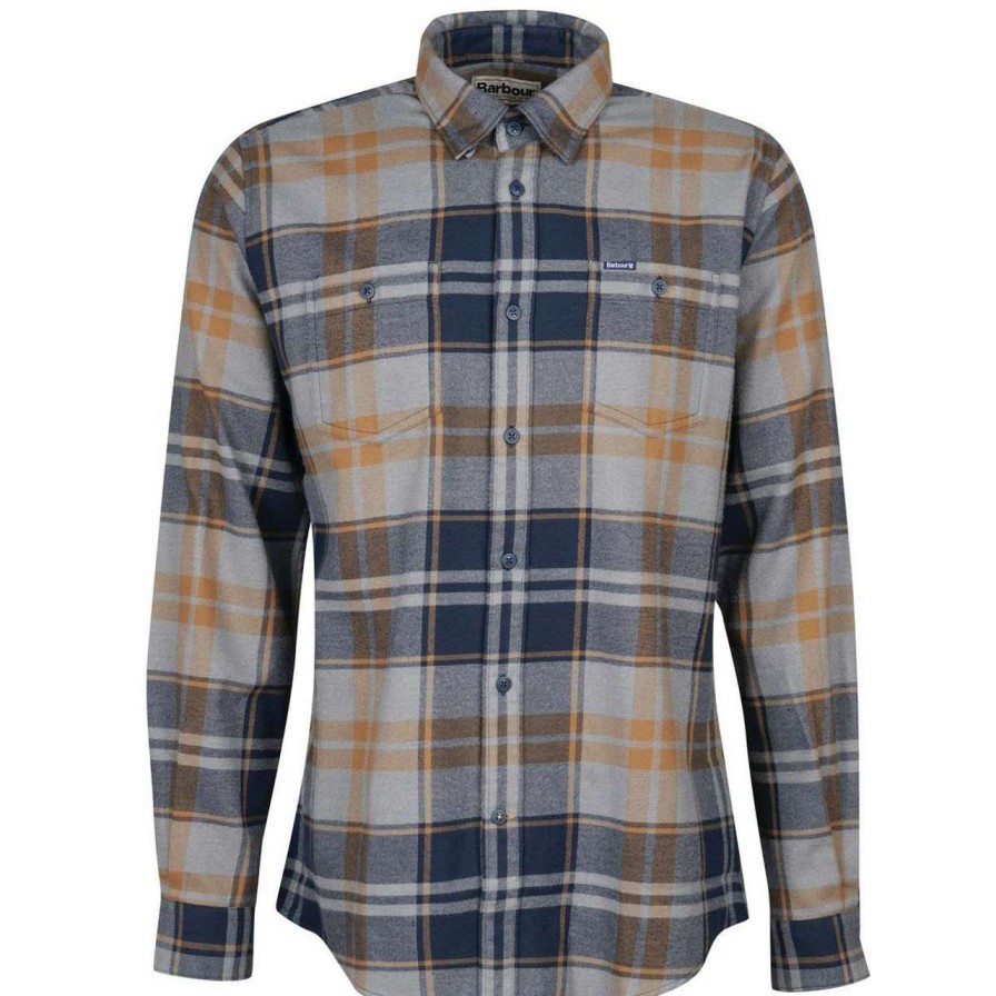 Clothing * | Cheap Barbour Mens Bidston Shirt