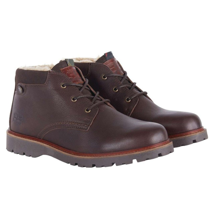 Footwear * | Bestsellers Barbour Mens Alder Boots Black