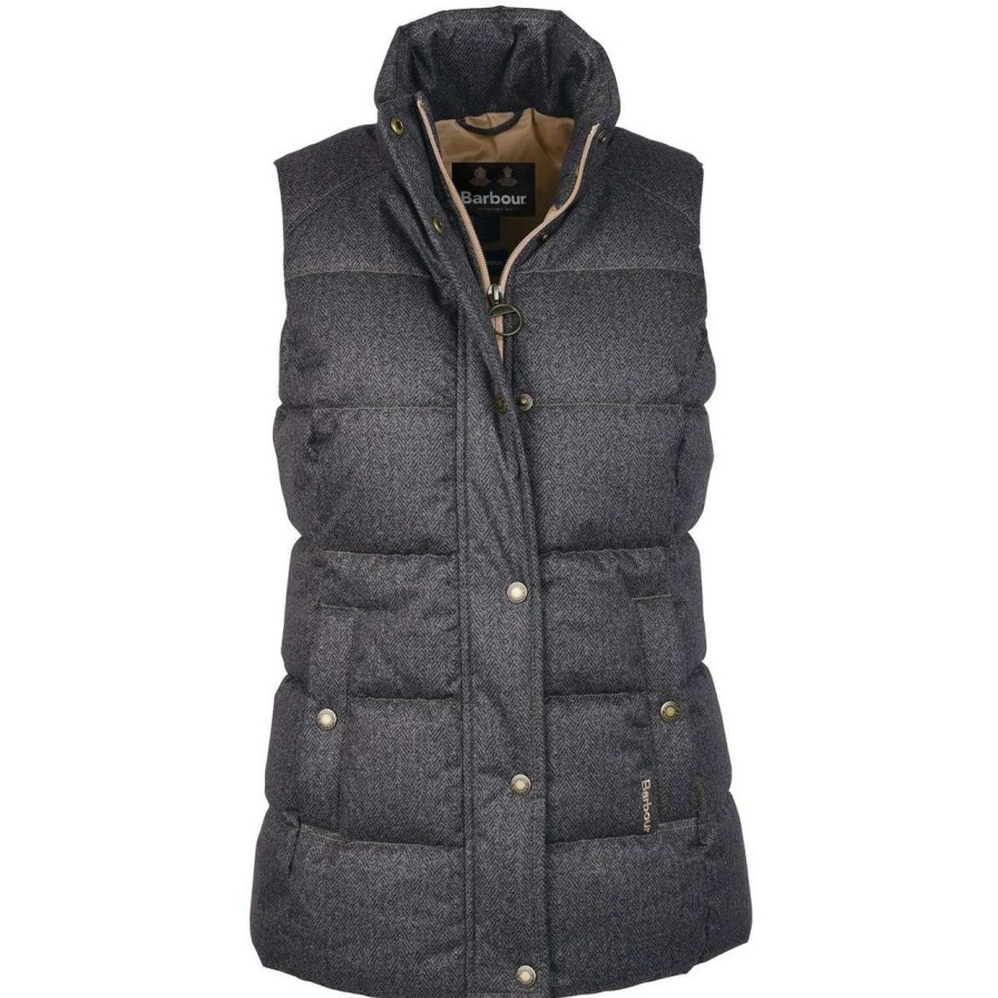 Clothing * | Discount Online Barbour Womens Foxglove Gilet