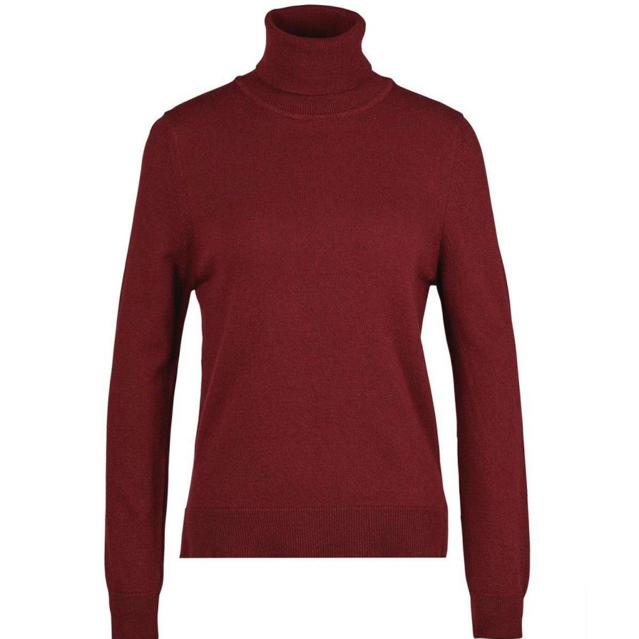 Clothing * | Online Store Barbour Womens Pendle Roll Collar Jumper