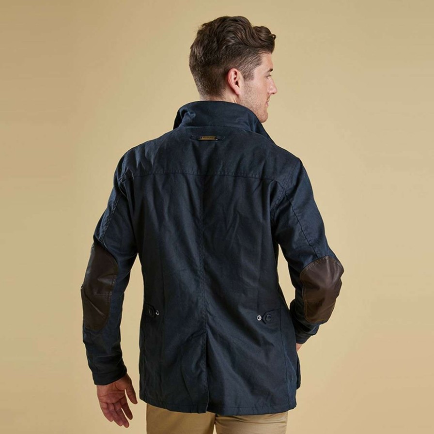 Jackets * | Discount Barbour Mens Ogston Wax Jacket