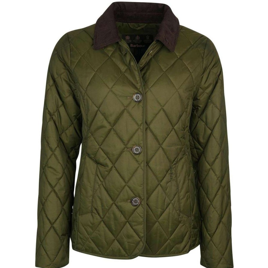 Jackets * | Discount Barbour Womens Ombersley Quilted Jacket