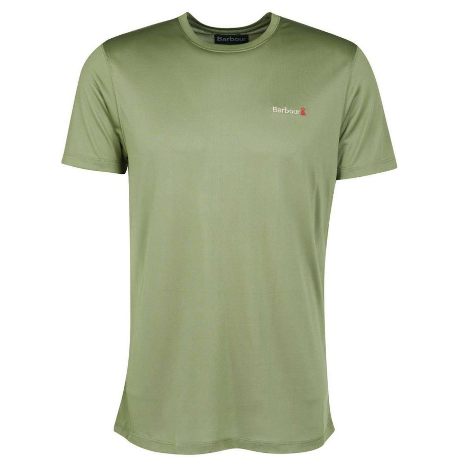 Clothing * | Closeout Sale Barbour Mens Wicking Tee