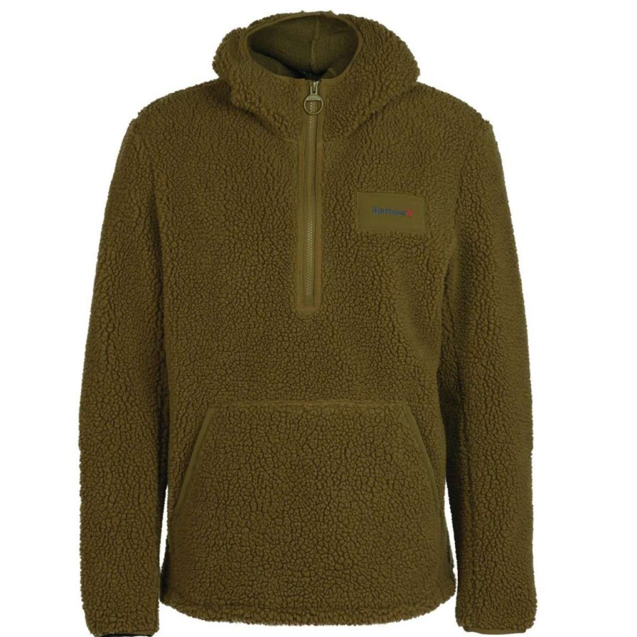 Clothing * | 100% Guarantee Barbour Mens Nevis Fleece Hoodie