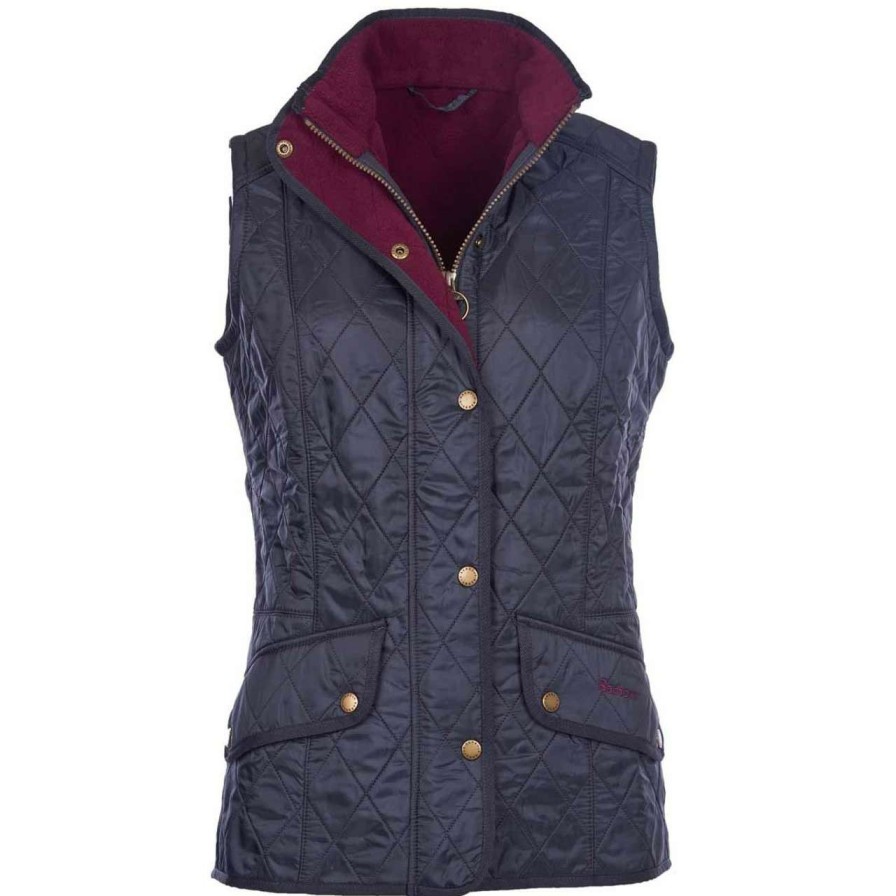 Clothing * | Quality Guarantee Barbour Womens Cavalry Gilet