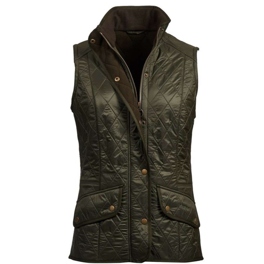 Clothing * | Quality Guarantee Barbour Womens Cavalry Gilet