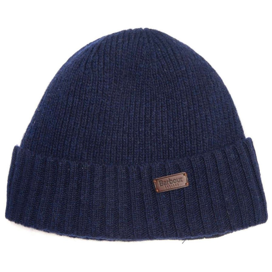 Accessories * | Good Quality Barbour Mens Carlton Beanie