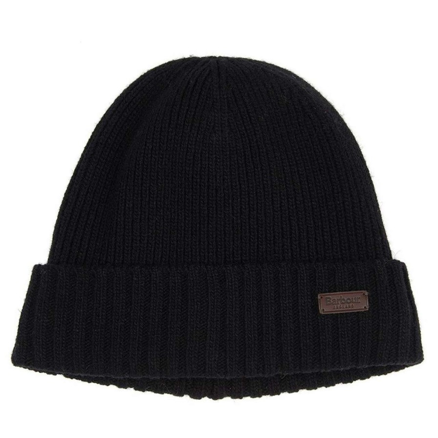 Accessories * | Good Quality Barbour Mens Carlton Beanie