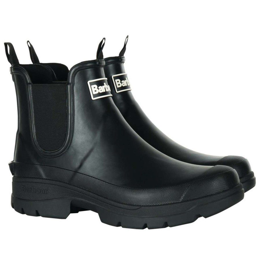 Footwear * | Online Store Barbour Mens Nimbus Wellington Boots