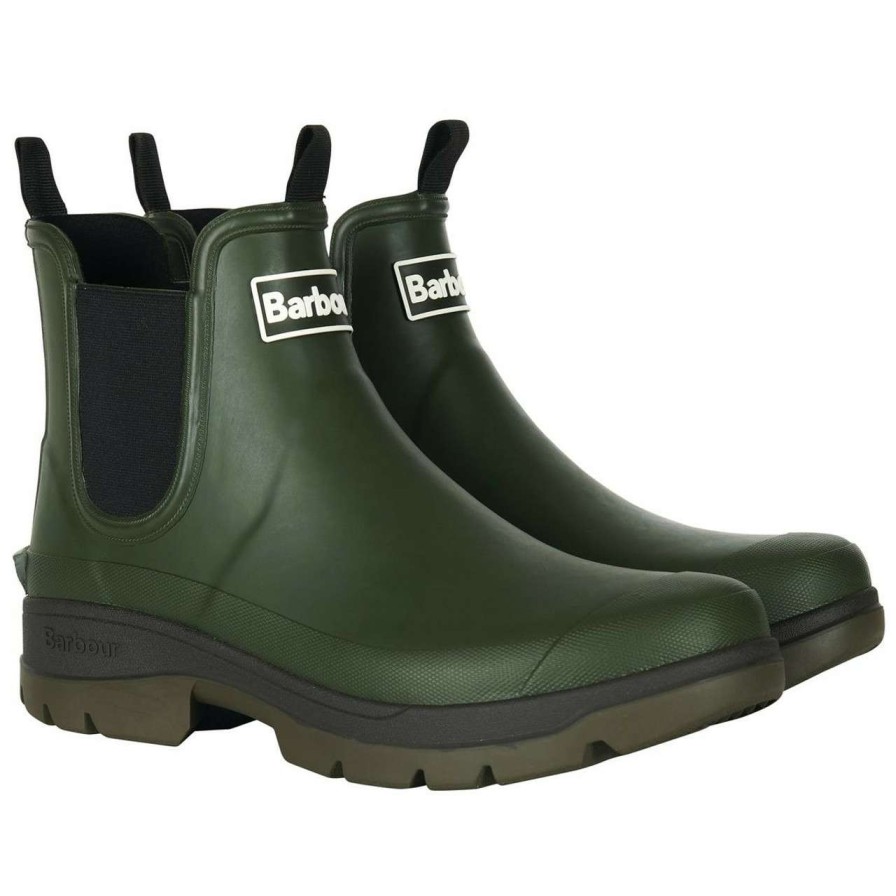 Footwear * | Online Store Barbour Mens Nimbus Wellington Boots