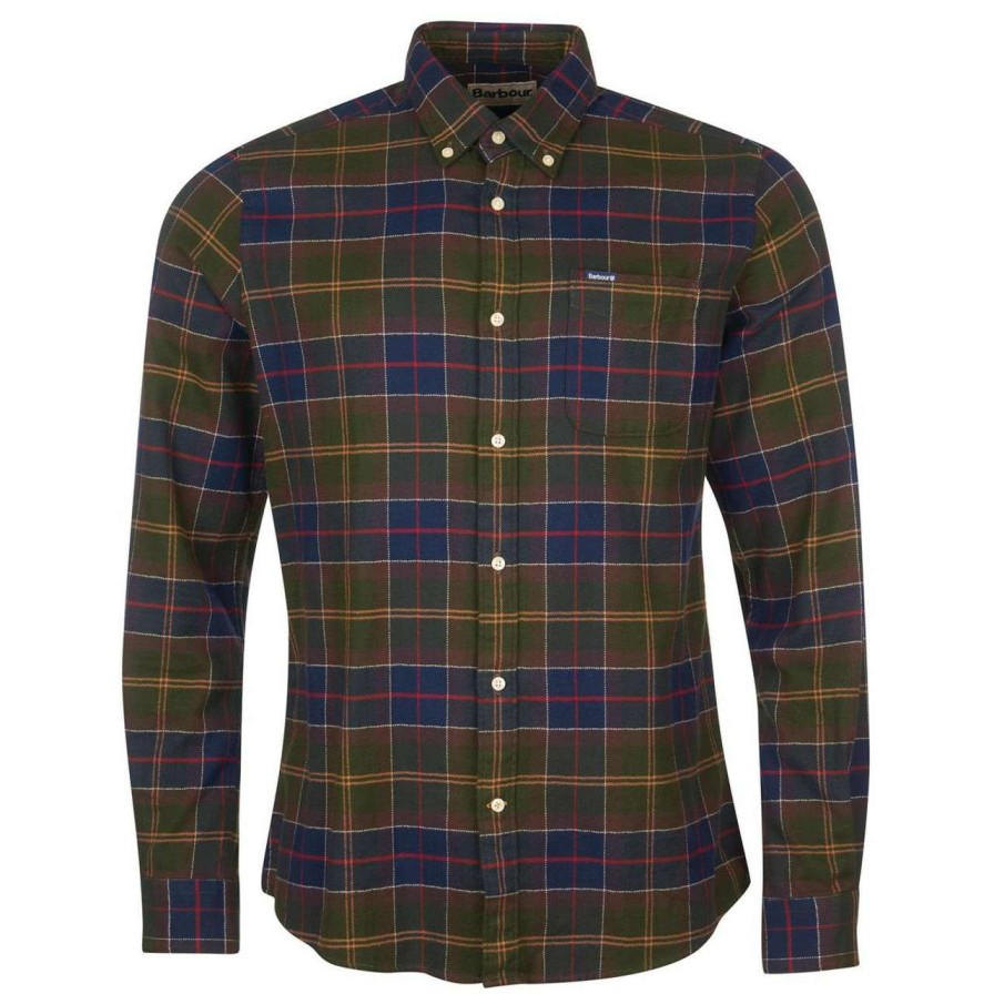 Clothing * | Cheap Barbour Mens Kyeloch Tailored Shirt