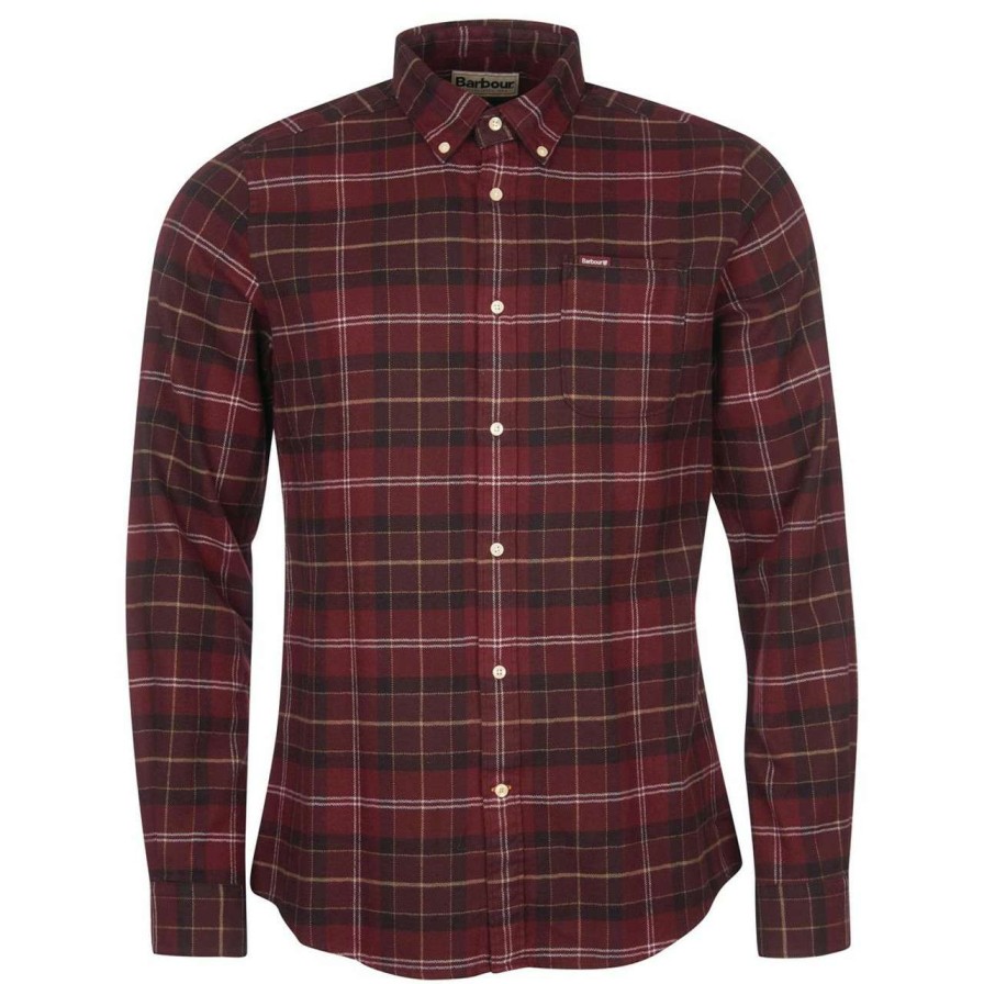 Clothing * | Cheap Barbour Mens Kyeloch Tailored Shirt