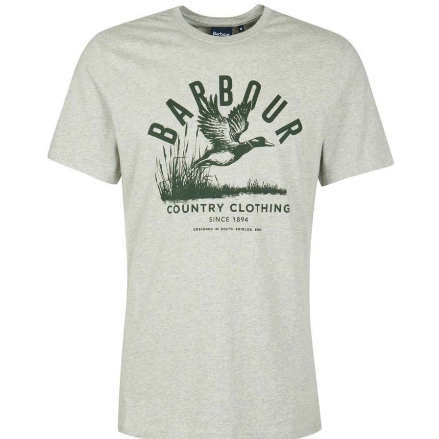 Clothing * | Quality Guarantee Barbour Mens Country Clothing Tee