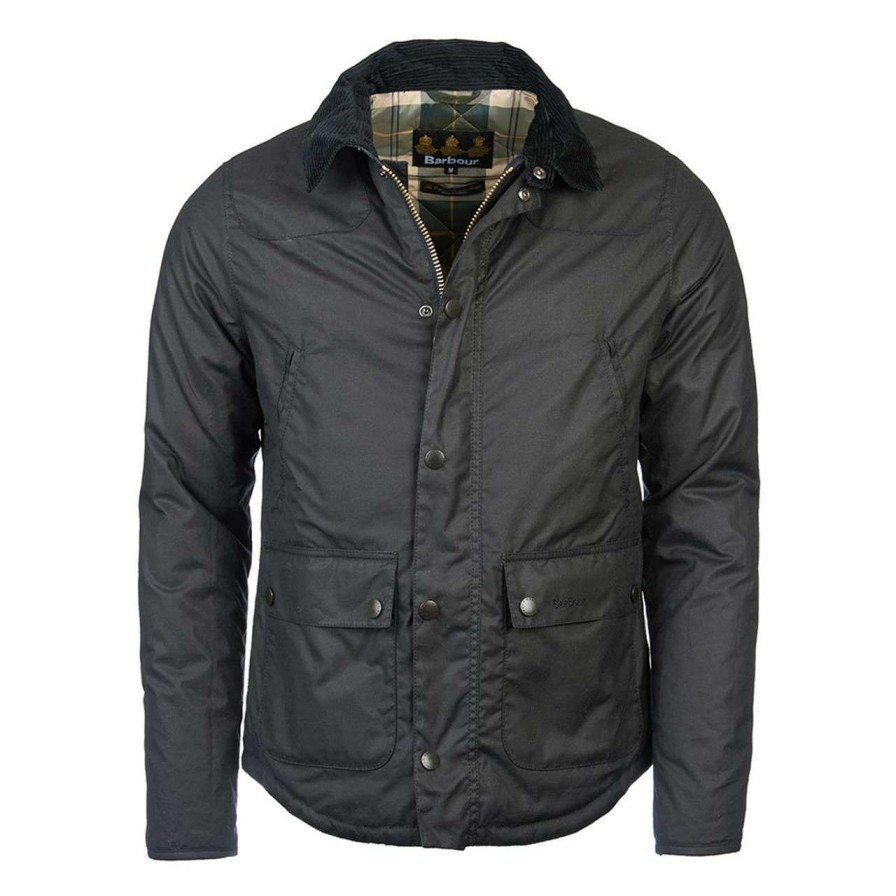 Jackets * | Best Price Barbour Mens Reelin Wax Jacket