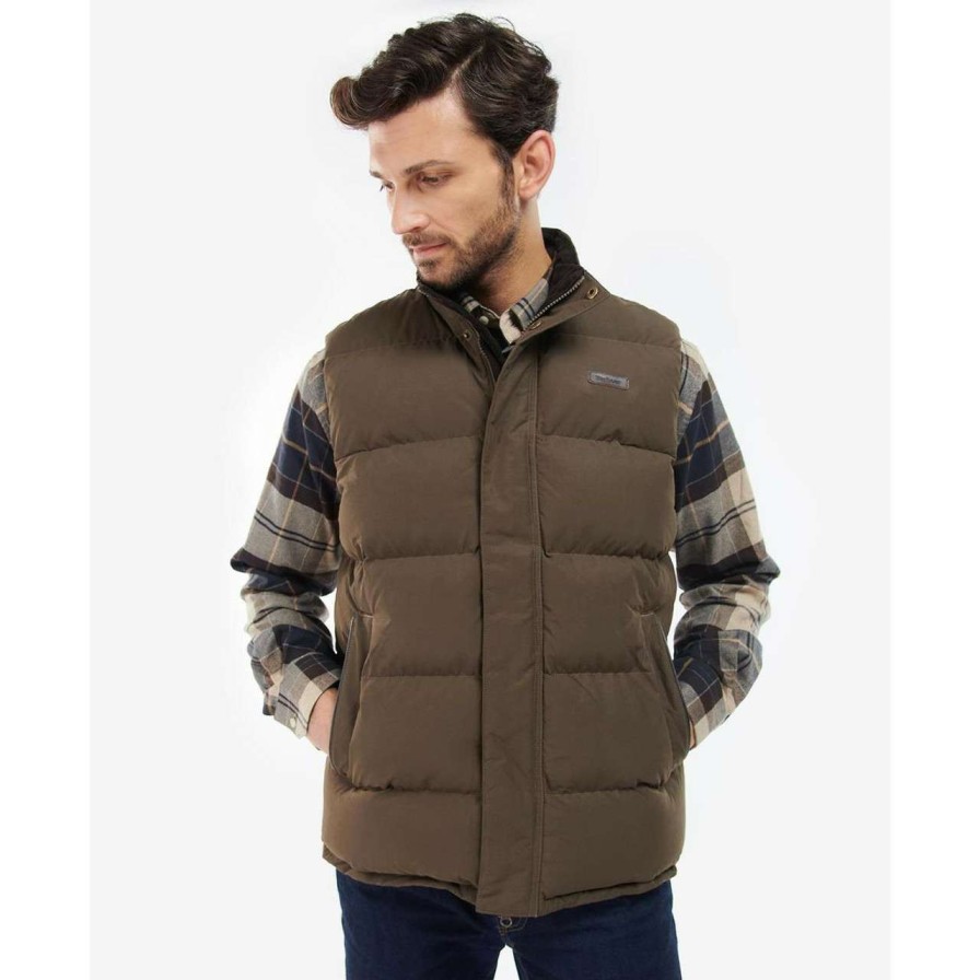 Clothing * | 100% Guarantee Barbour Mens Fontwell Gilet