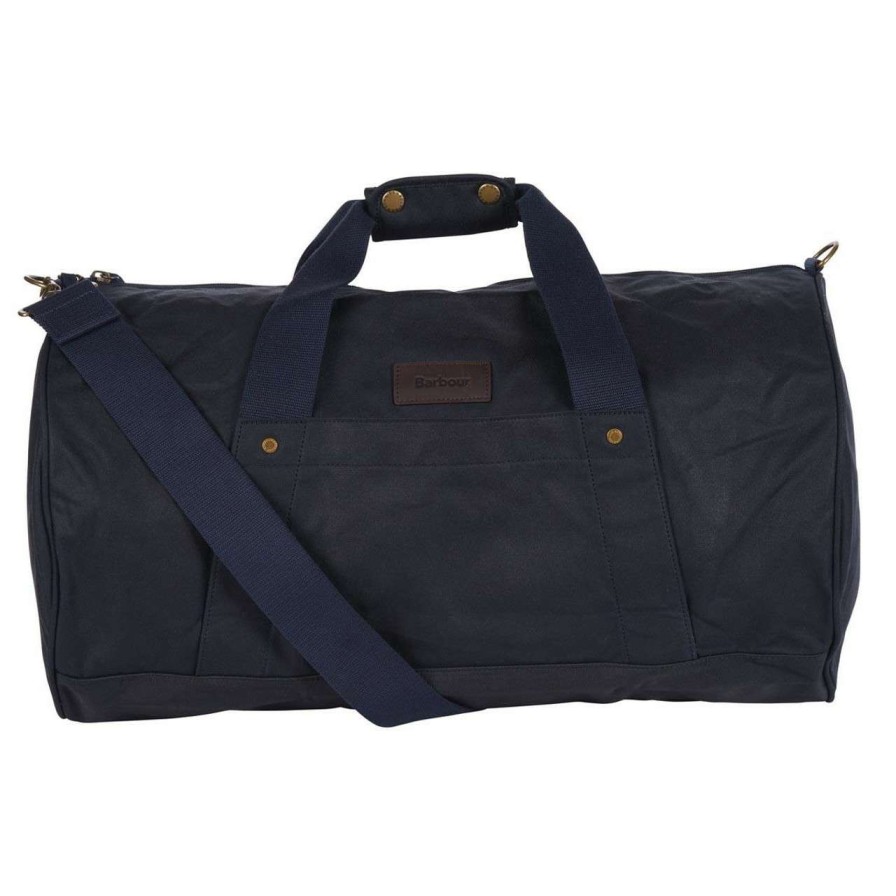 Accessories * | Cheap Barbour Explorer Wax Duffle Bag