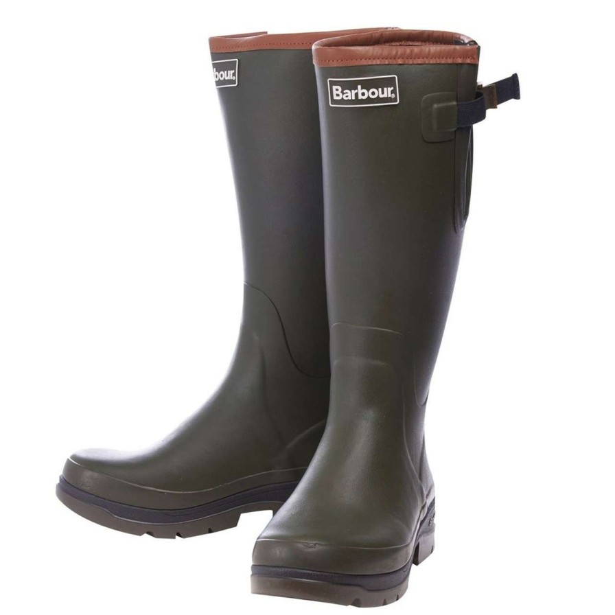 Footwear * | Closeout Sale Barbour Mens Tempest Wellington Boots