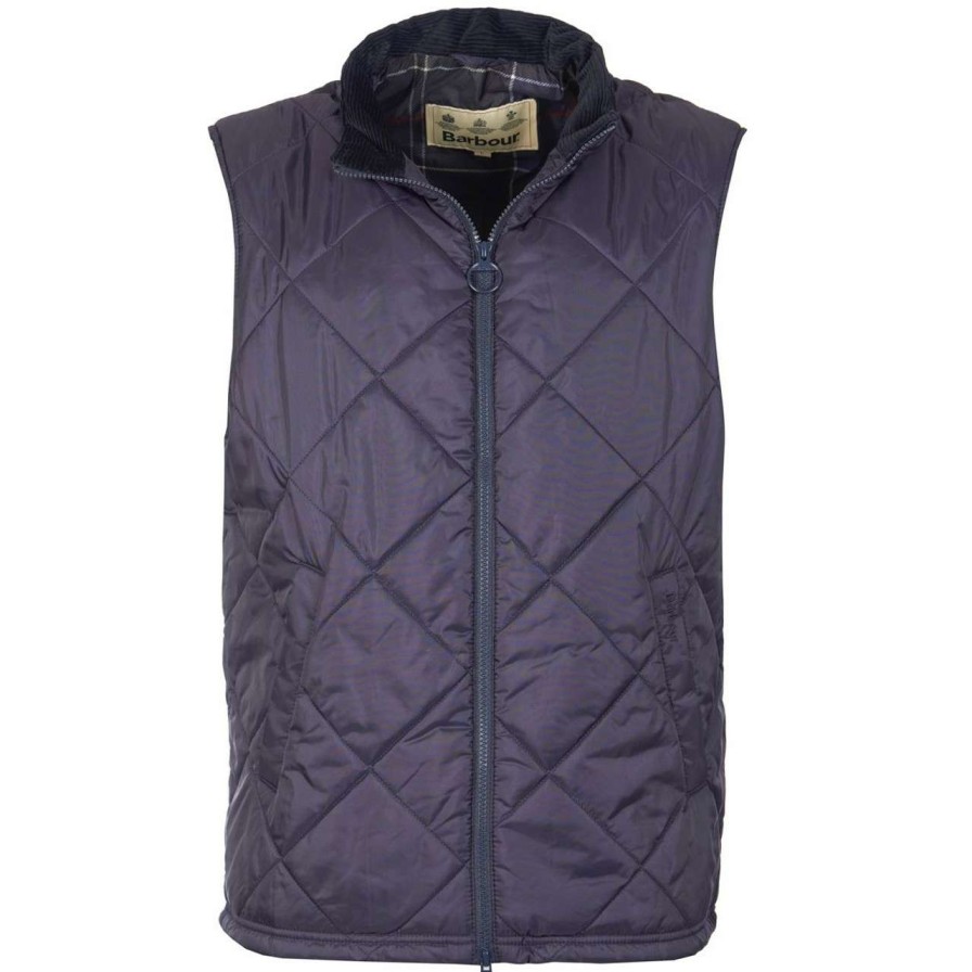 Clothing * | Flash Sale Barbour Mens Finn Quilted Gilet