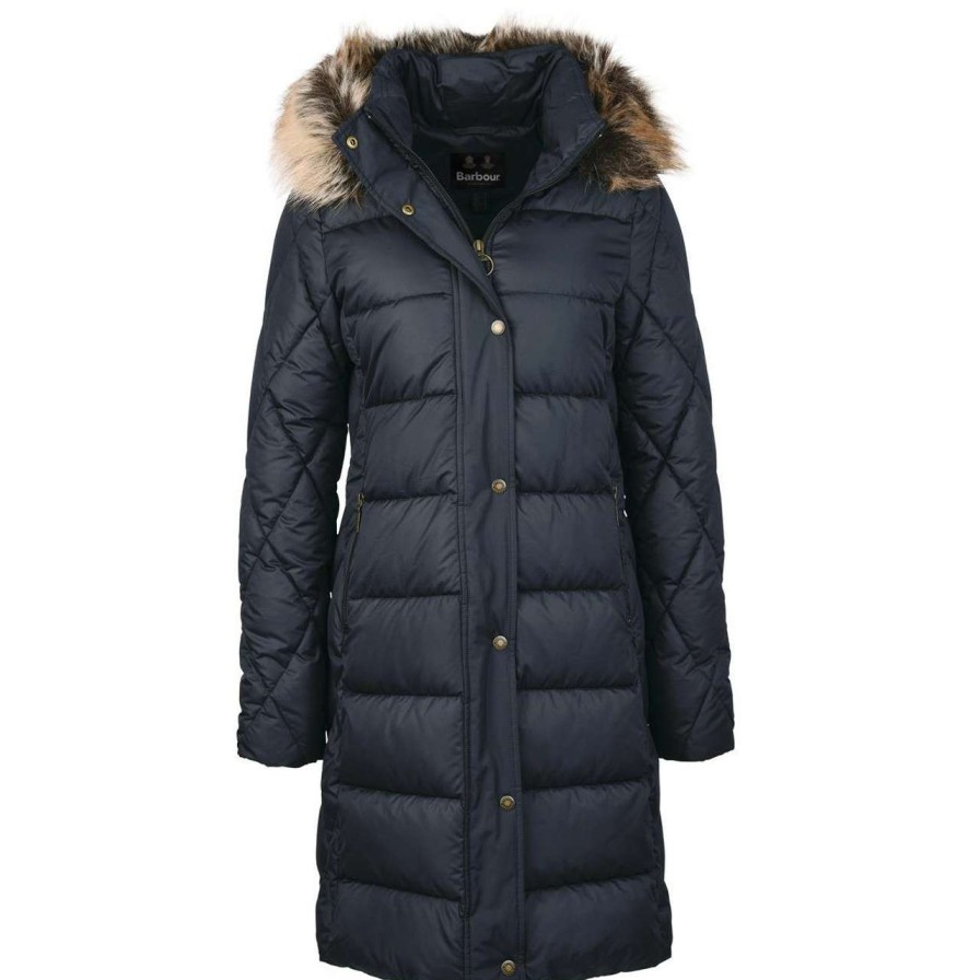 Jackets * | Best Quality Barbour Womens Daffodil Quilted Jacket