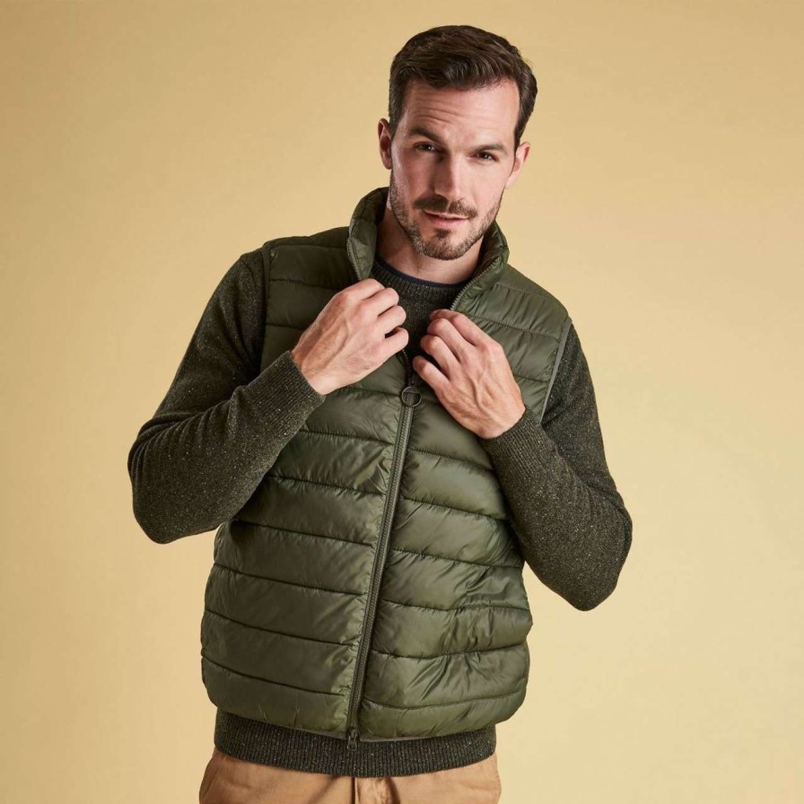 Clothing * | Cheap Barbour Mens Bretby Quilted Gilet