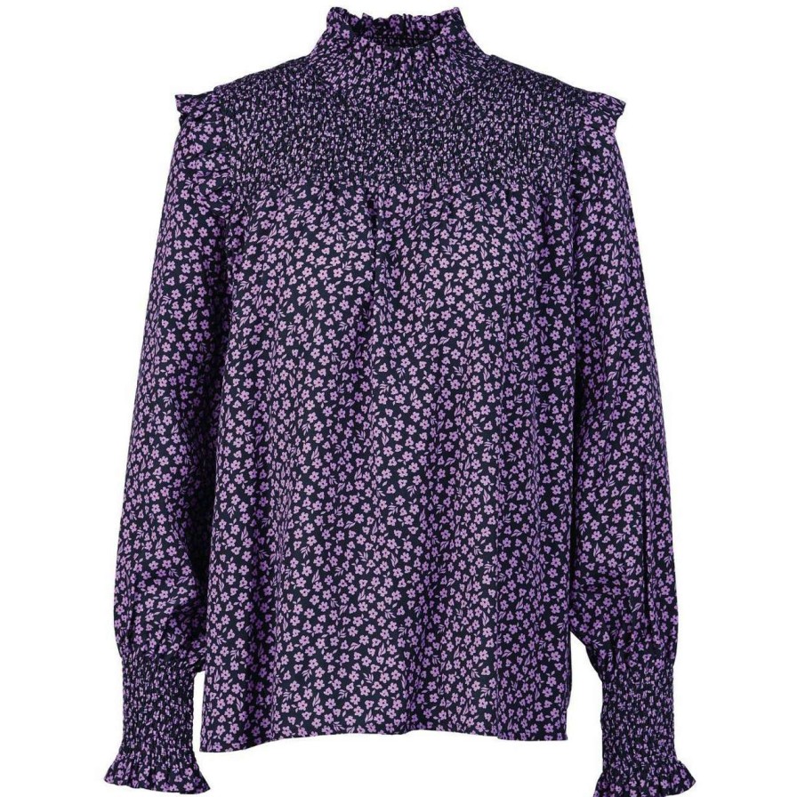 Clothing * | Best-Selling Barbour Womens Midhurst Top Multi