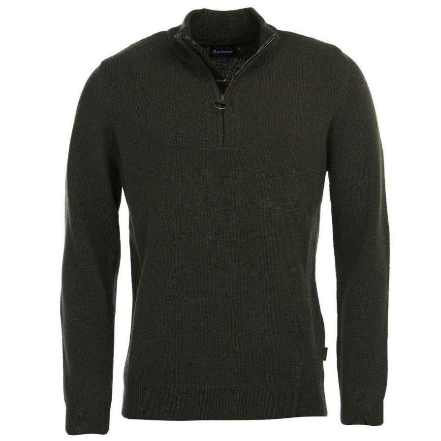 Clothing * | Online Store Barbour Mens Holden Half Zip