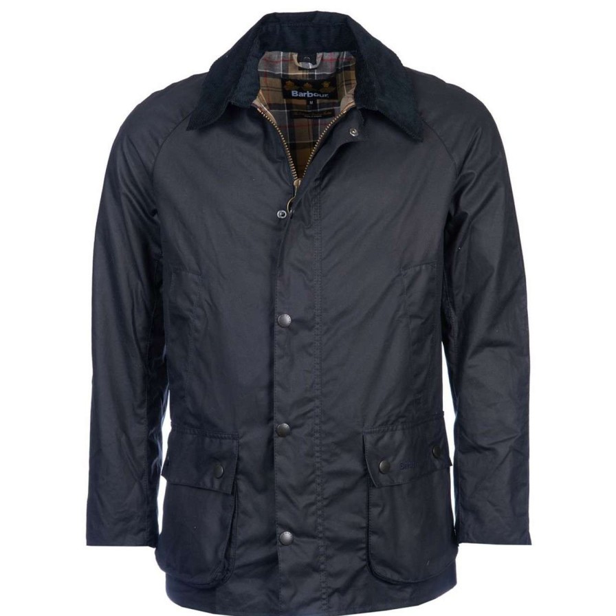 Jackets * | Good Quality Barbour Mens Ashby Wax Jacket