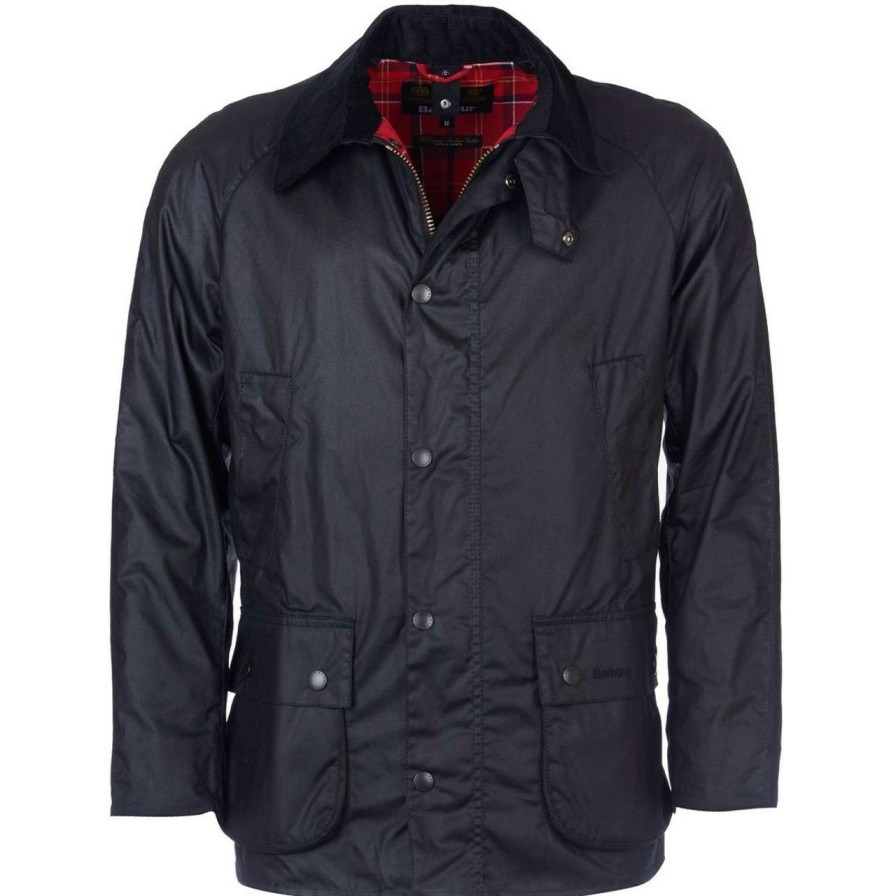 Jackets * | Good Quality Barbour Mens Ashby Wax Jacket