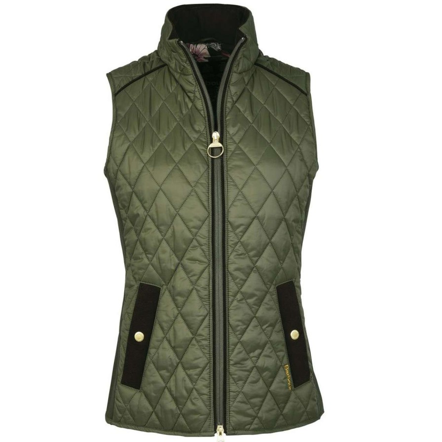 Clothing * | Lower Prices Barbour Womens Poppy Gilet