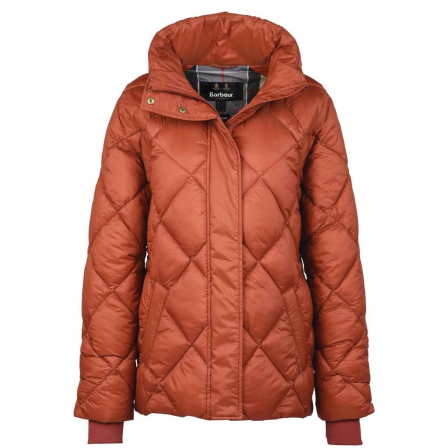 Jackets * | Bestsellers Barbour Womens Hoxa Quilted Jacket