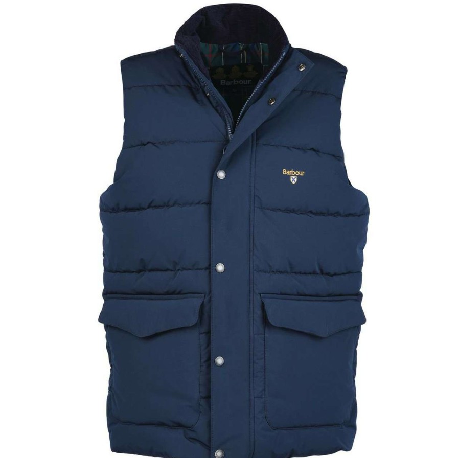 Clothing * | Flash Sale Barbour Mens Riley Gilet